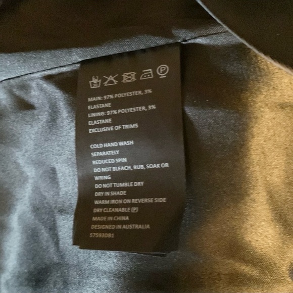 Bardot JAMILA CORSET DRESS IN BLACK SIZE MEDIUM - Picture 7 of 9